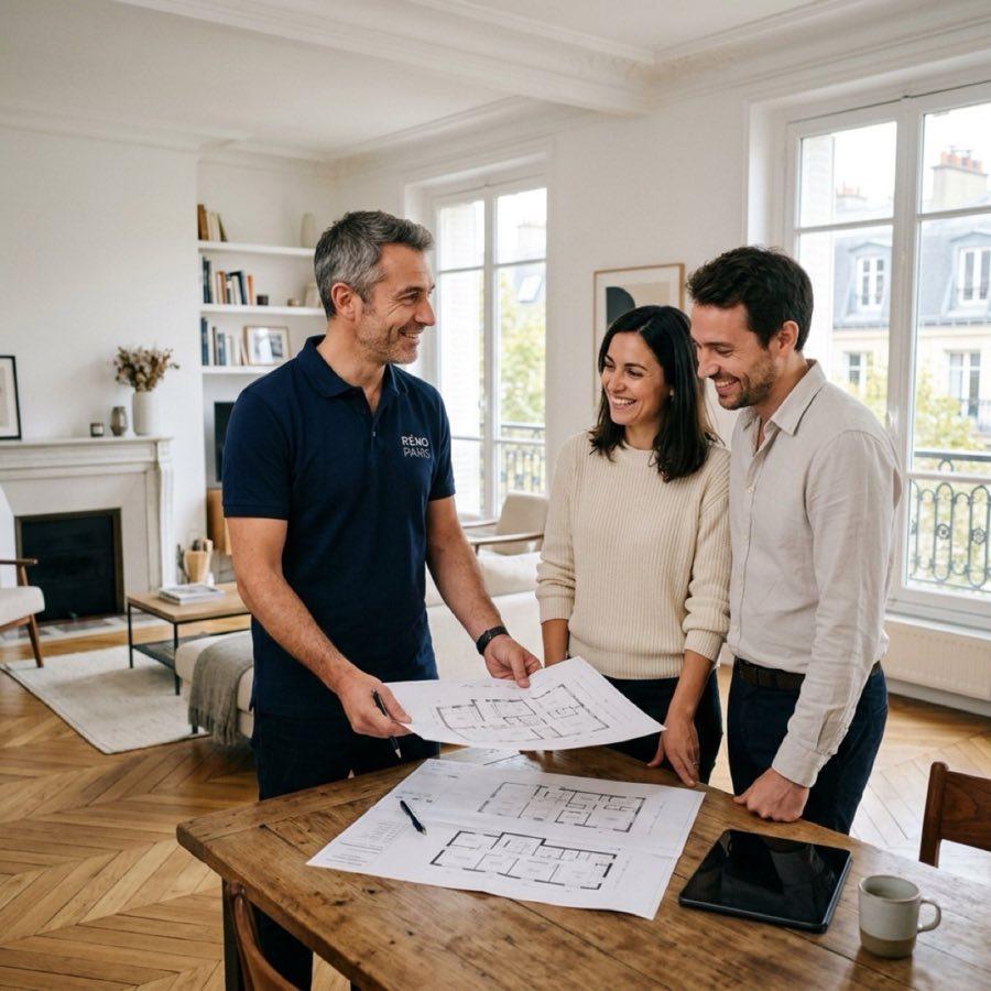 Chef de chantier HEPHIR supervisant un chantier